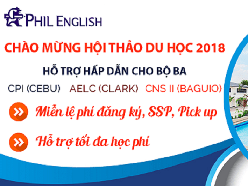 Hỗ trợ hấp dẫn cho bộ ba trường Anh ngữ CPI (Cebu) – AELC (Clark) – CNS2 (Baguio)